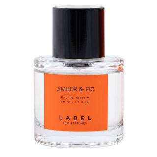 Amber Fig Eau de Parfum Women and Men Label