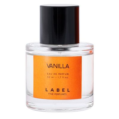 Vanilla Eau de Parfum Women and Men Label