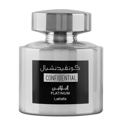 عطر كونفيدنشيال بلاتينوم إي دو بارفان للرجال من لطافة بيرفيومز