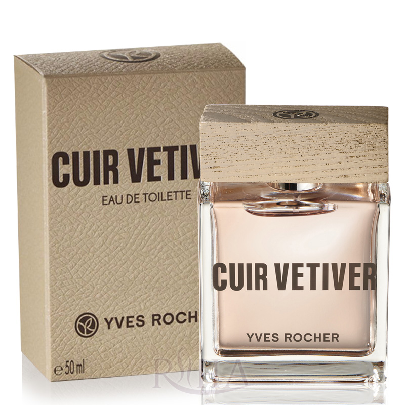 yves rocher cuir vetiver eau de toilette