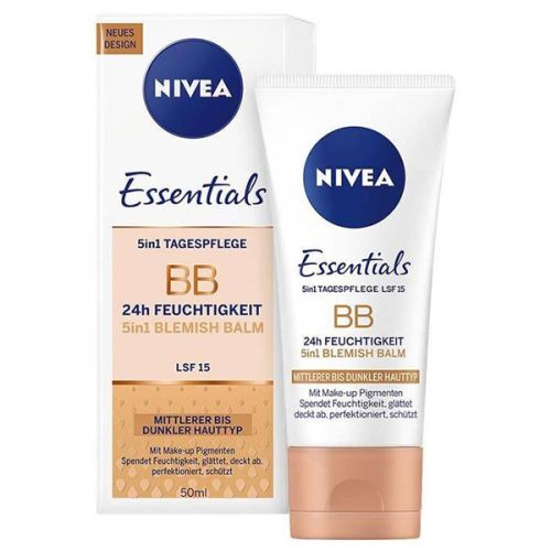 نیوآ (NIVEA) مدل Essentials BB 5in1، بهترین کرم مرطوب کننده انواع پوست!
