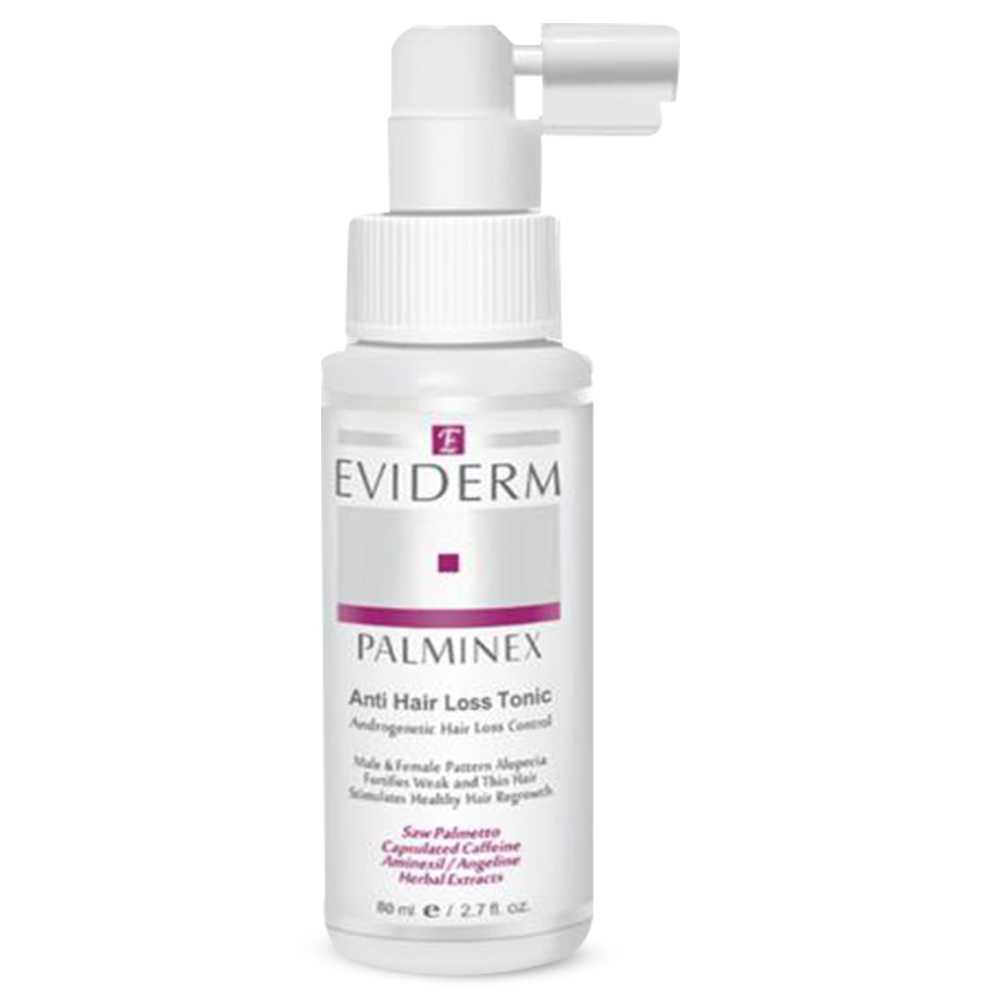 خرید تونیک ضد ریزش مو پالمینکس اویدرم ، قیمت و مشخصات Palminex anti