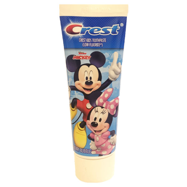 crest mickey mouse toothpaste