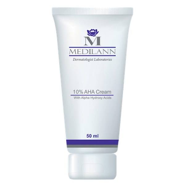 Exfoliating cream AHA 10 Medilann کرم لایه بردار آ اچ آ ده درصد مدیلن