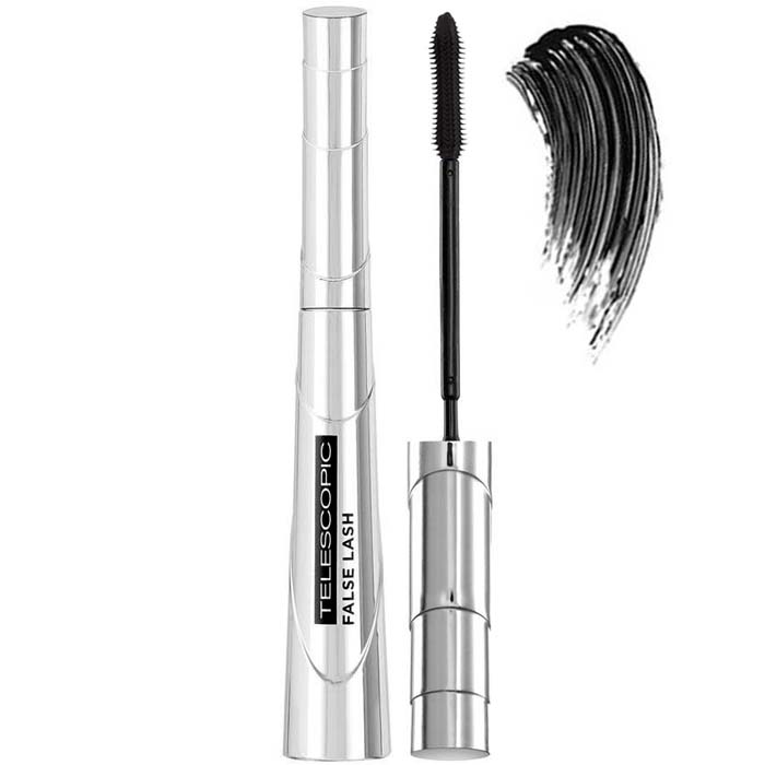 خرید ریمل چشم بلندکننده تلسکاپی برس باریک لورئال ، قیمت و مشخصات Telescopic Lengthening eye