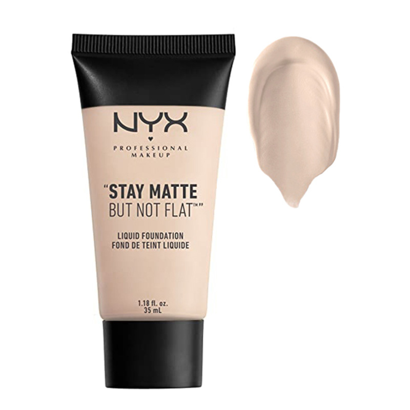 nyx stay matte but not flat natural