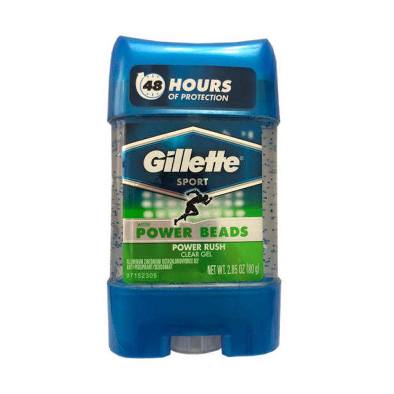 Power Beads Power Rush Gel Anti sensitivity stick deodorant Men