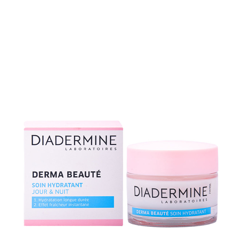 Diadermine Derma Beauté Soin Hydratant Crème Jour & Nuit Longue