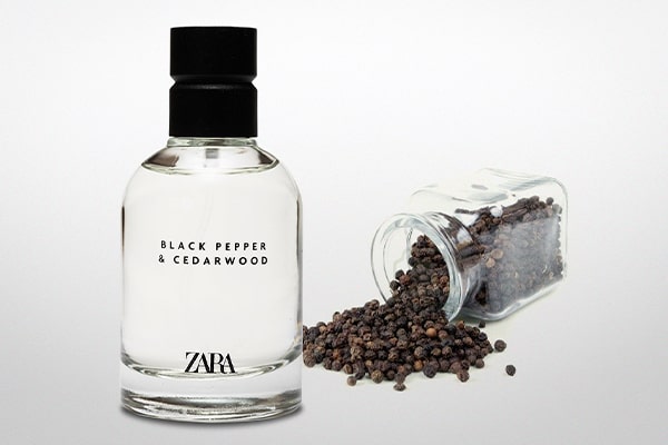 zara black pepper and cedarwood