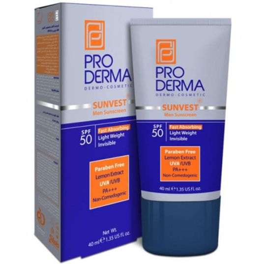 sunscreen Men Cream Humidifier SPF 50 Proderma