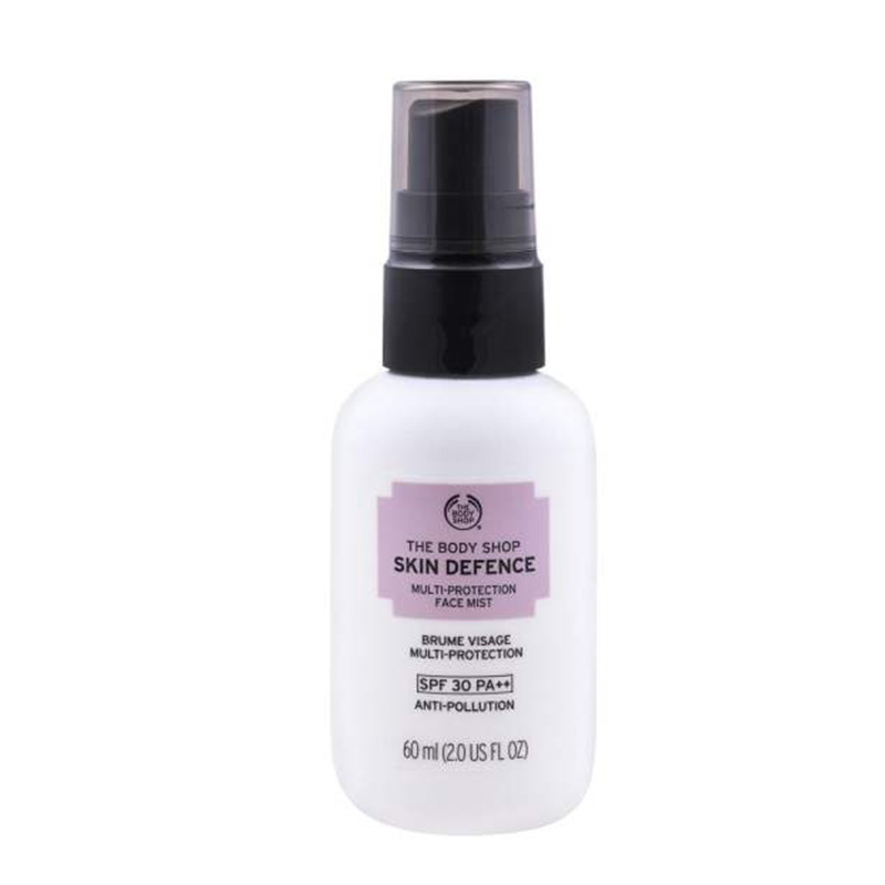 spf mist body shop