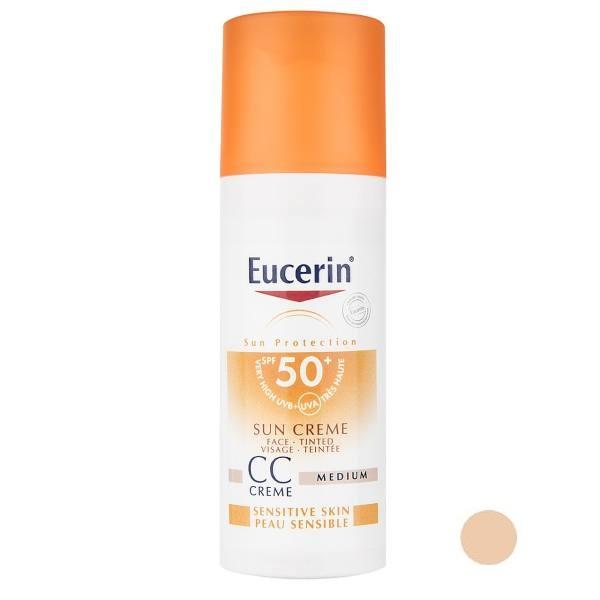 eucerin cc cream creme tinted