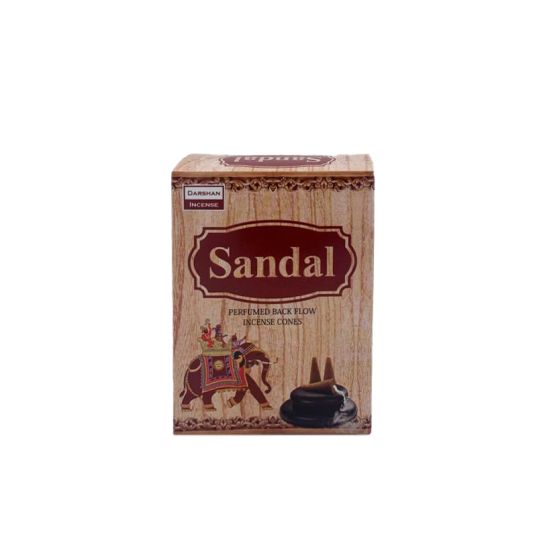 sandal backflow incense darshan