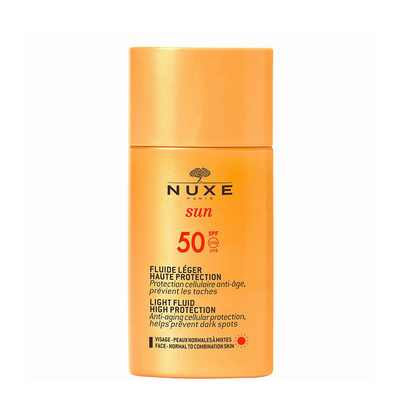 nuxe face spf