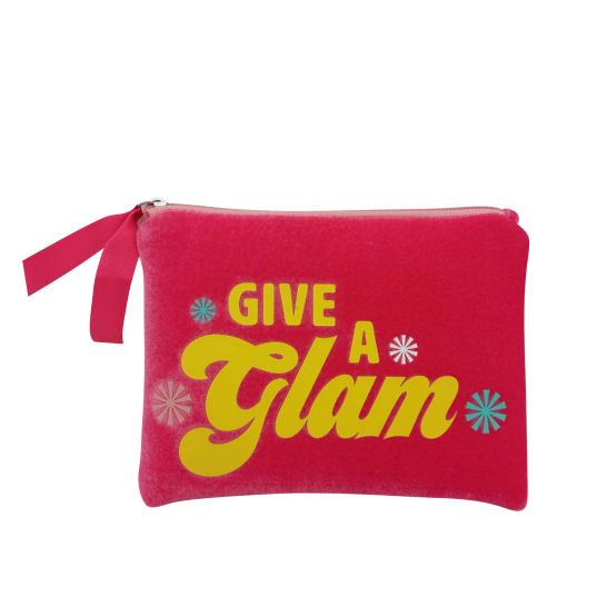 Makeup Bag pink give a glam san francisco benefit