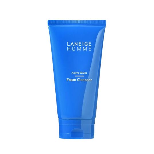 active water foam all skin types makeup remover laneige