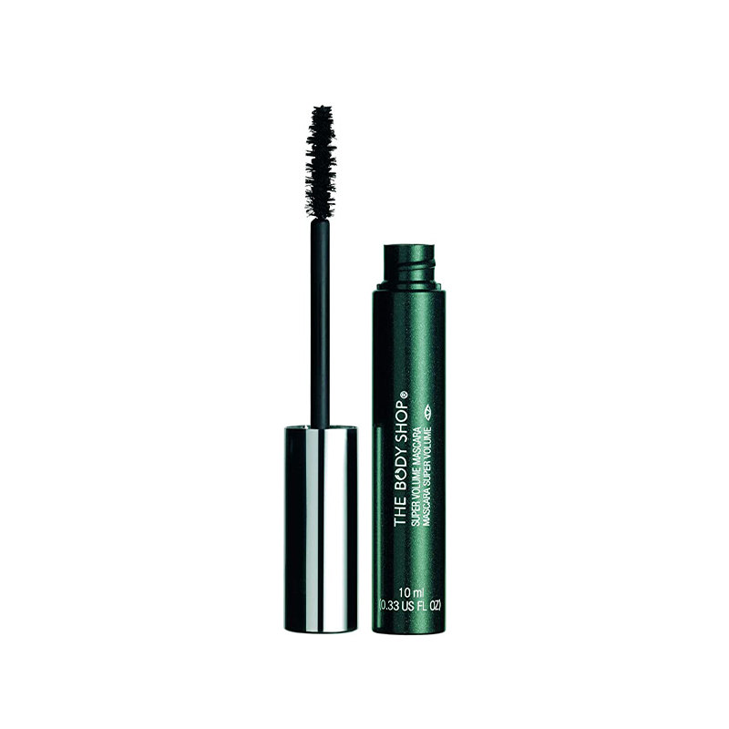 super Volumizing eye mascara narrow brush The Body Shop ریمل چشم حجم دهنده سوپر برس باریک بادی شاپ