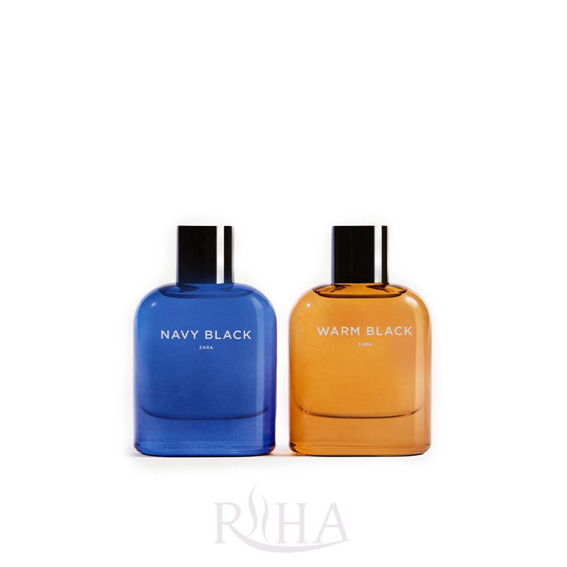 Navy black zara perfume
