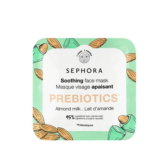 prebiotics soothing hydrante face mask almond milk Sephora
