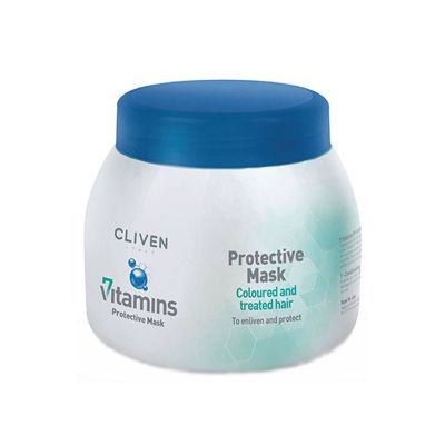 ماسک مو مخصوص موهای رنگ شده ویتامین 7 پروتکتیو کلیون