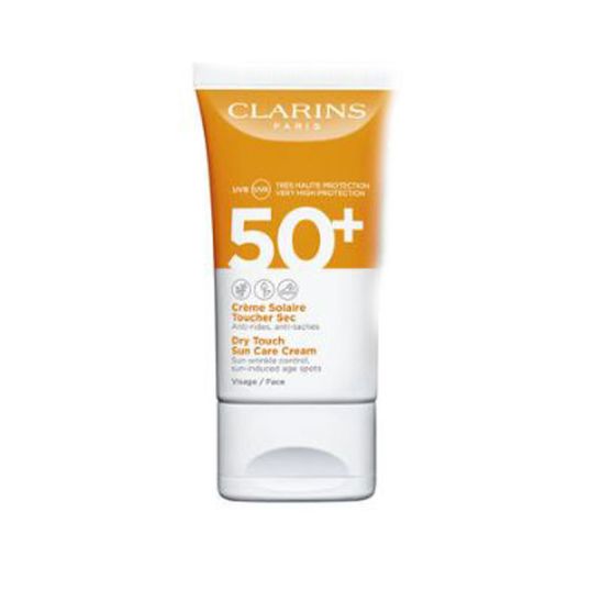 sunscreen Toucher Sec Cream Anti Oxdants SPF 50 Clarins