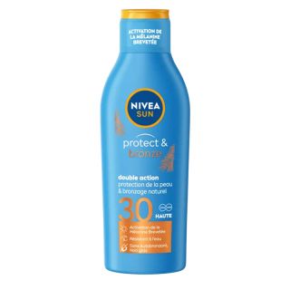 شیر ضد آفتاب بدون چربی اکتیو کننده برنز پروتکت اند برنز SPF30 نیوآ