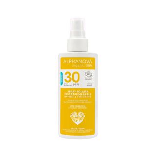 مایع ضد آفتاب مواد معدنی ارگانیک  SPF 30 آلفانووا