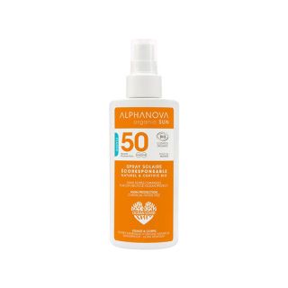 مایع ضد آفتاب مواد معدنی ارگانیک SPF 50 آلفانووا