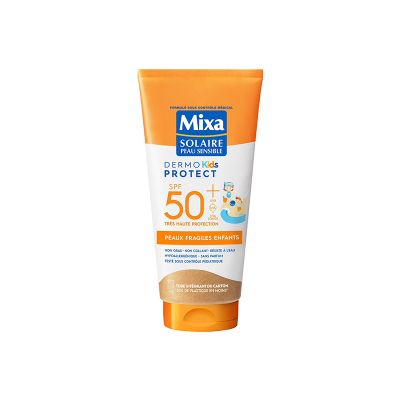 مایع ضد آفتاب ضد حساسیت درمو پروتکت کودکان SPF 50 میکسا