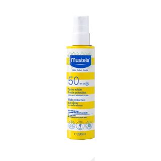 مایع ضد آفتاب ضد آب های پروتکشن SPF 50 موستلا