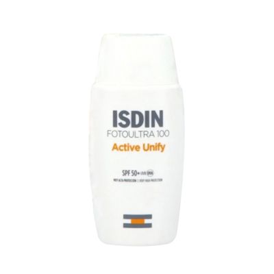مایع ضد آفتاب روشن کننده رنگی اکتیو یونیفای SPF 50 ایزدین