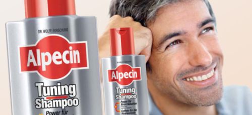 طرز استفاده از شامپو مو ضد شوره دابل افکت کافئین آلپسین
