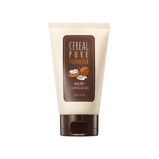cereal pore cleanser peeling skin some by mi