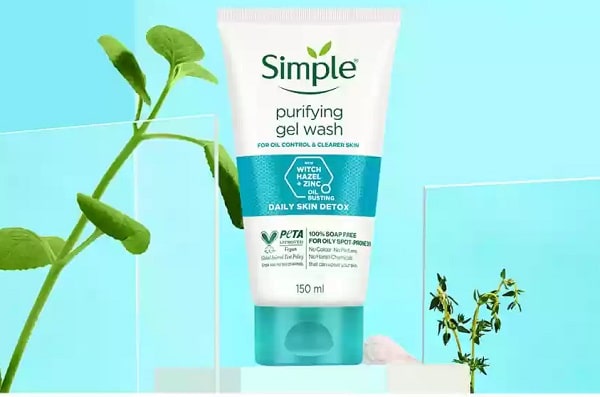 پاک کننده پوست پیورفایینگ پوست چرب سیمپل