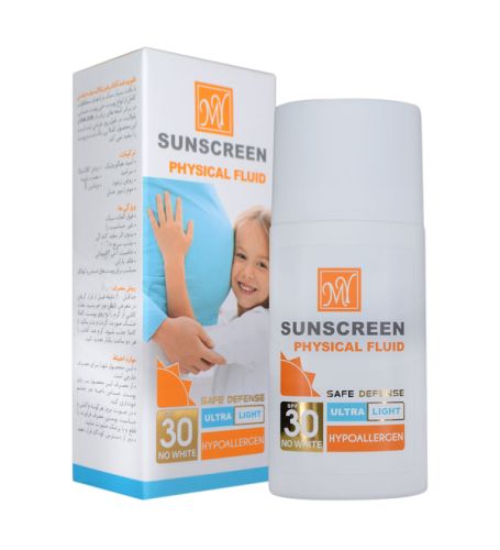  مایع ضد آفتاب ضد آب فلوئید فیزیکال SPF 30 مای