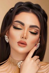 عکس خفن عکس مدل آرایش عروس عربی