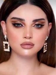 عکس خفن عکس مدل آرایش عروس عربی