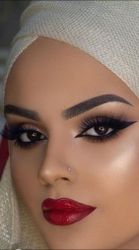 عکس خفن عکس مدل آرایش عروس عربی